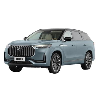 Хорошая цена. 2024 Chery Tiggo 9 среднеразмерный внедорожник бензиновый автомобиль Автоматическая коробка передач Левое рулевое управление круиз-контролем 7 мест TPMS включен онлайн