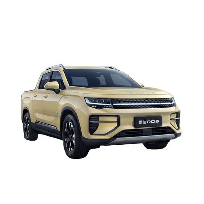 Хорошая цена. 2023 2024 Geely Ev Car Radar RD6 4 двери 5 мест Pick Up Long Range Electric Pickup Truck 4x4 4wd Автомобили 5260*1900*1830 мм онлайн