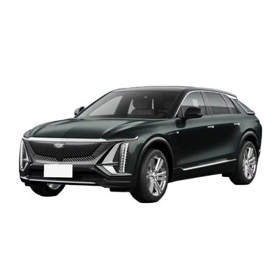 Хорошая цена. Передняя дорога 1676 мм Электрический внедорожник Cadillac Lyriq AWD 510 л.с. 375 кВт Моторная мощность 5-дверная 5-местная NEDC Диапазон 608 км Структура кузова онлайн