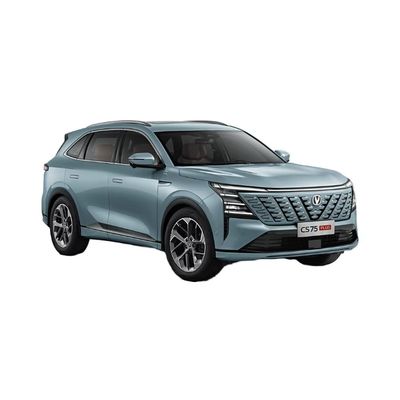 Хорошая цена. Мощность топливного бака 50-80L 2025 Чанган CS75 PLUS 1.5T внедорожник IACC ABS EBA Тёмная кожа R19 Переднее приводное колесо 360° изображение онлайн