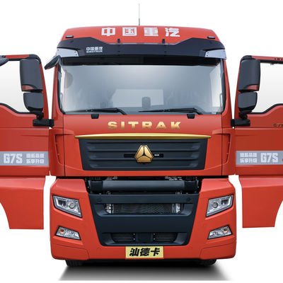 Хорошая цена. 10 шины ABS SinoTRUK SITRAK G7S тяжелый грузовик роскошная версия 540HP 6x4 CNG трактор для и тяжелых грузовиков онлайн