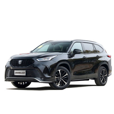 Хорошая цена. 2023 Китайский T-o-y-o-t-a CROWN KLUGER 2.5L HEV 4WD Автомобили с светодиодным дневным освещением и автоматическим кондиционером онлайн